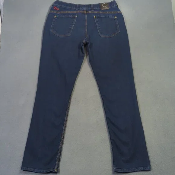 Origin Jeans Men's 36x36 Fits 36x34 Blue Delta 68 Flex Legit Fit Straight Flex